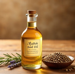 Huile de Babchi biologique Himveda (Psoralea Corylifolia) pressée à froid, 100% pure et naturelle pour les soins de la peau et des cheveux - Product Image 5