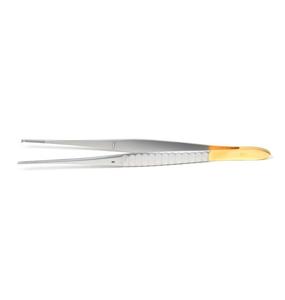 7-Inch Manual German Stainless Steel Toothed Dissecting Forceps Surgical <b>Instrument</b> Basis <b>Instrument</b> CE ISO By Grip Surgical - Product Image 6