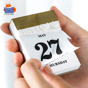 Nhà máy tùy chỉnh in ấn đầy màu sắc xoắn ốc Bìa in ấn lịch với 365 trang - Product Image 2