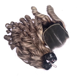 Extensiones de Cabello Humano Vietnamita Ondulado Ombre de la Más Alta Calidad, Precio Especial, con Cierre, 2026 - Product Image 5