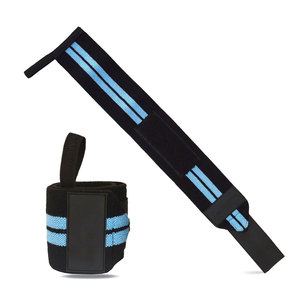 En gros, Sangles de poignet de protection personnalisées pour musculation, entraînement de force, levée de poids, fitness et exercices avec haltères - Product Image 2
