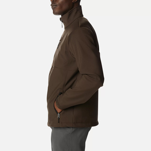 Men Softshell <b>Jacket</b> OEM <b>Weatherproof</b> Coat Bulk Production Service - Product Image 3