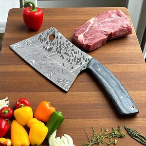 Ensemble de couteaux de boucher en acier Damas en gros avec manche en Micarta – Design de survie – Ensemble de couteaux de chef professionnels par A&M Enterprises - Product Image 4