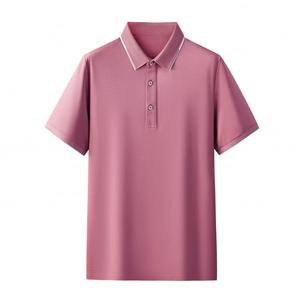 Camiseta Polo Personalizada al por Mayor, 100% Algodón, Unisex, Diseño Transpirable para Golf, Color Sólido para Hombre - Product Image 1