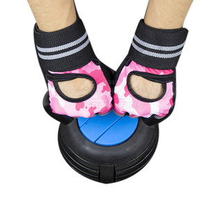 Gants de fitness professionnels en cuir respirants à demi-doigts, personnalisables, de haute qualité pour la gym et l'entraînement, vente en gros - Product Image 5