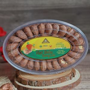 Noix de Cajou Biologiques Grillées Premium W180 du Vietnam Binh Phuoc 400g dans un Coffret Cadeau - Marque Dong Phu Fournisseur Direct en Gros - Product Image 1