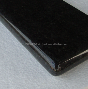 Comptoirs en dalles polies durables de qualité supérieure revêtement de sol Monuments noir perle granit argent or taches salon moderne - Product Image 4