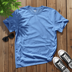 T-shirt pour hommes grandes tailles en coton décontracté respirant coupe ample OEM - Product Image 1