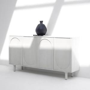 Buffet en bois Vandana Pebble Arista pour des intérieurs modernes élégants, adaptés à l'intérieur et à l'extérieur - Product Image 6