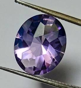 Natural Oval Purple Amethyst Brazil Gemstone High Quality Loose Stone For Jewelry Making Ring Pendant Design - Product Image 5