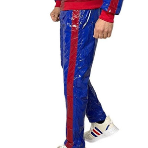 Ensemble survêtement coupe-vent pour homme, imprimé sur mesure par le fabricant, veste et short surdimensionnés en deux pièces, séchage rapide, nylon - Product Image 5