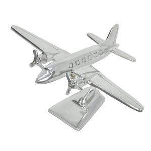 Modèle d'avion Viker personnalisé, poli et brillant, moulé à la main, hélice en aluminium, décoration d'intérieur tendance - Product Image 2