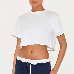 เสื้อยืดโอเวอร์ไซส์ทรงหลวม แขนสั้น ล้างสีแบบแอซิดวอช สำหรับเด็กผู้หญิง ไซส์พลัส สไตล์ลำลอง - Product Image 4