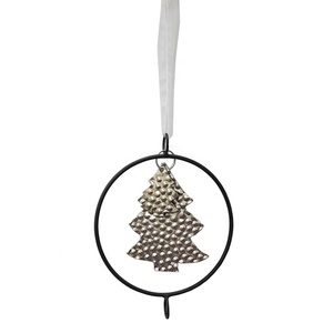 Hierro decorativo Metal decoración del hogar colgante Ángel verde Mena Color diseño de lujo para la decoración de Navidad - Product Image 5