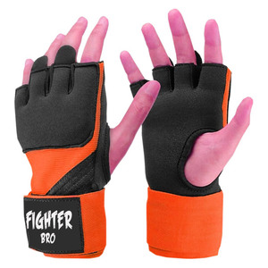 Protective Boxing MMA Neoprene Inner <b>Gloves</b> Quick Hand Wrap Breathable Wrist Strap Training Custom Size - Product Image 4