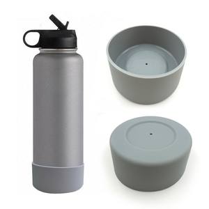 Funda Protectora de Silicona Antideslizante Premium para Botellas de Spray de Vidrio y Botellas Deportivas, Base de Goma Protectora - Product Image 5