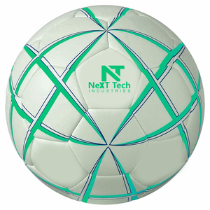 Balón de entrenamiento de fútbol Next Tech Industries, material PU, para fines de entrenamiento, con diseño personalizado y logotipo personalizado - Product Image 3
