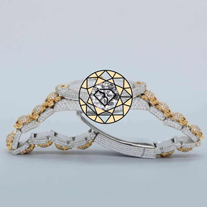 Relojes de Lujo con Movimiento Mecánico Automático Z1225, con Zafiro y Diamantes de Imitación VVS Moissanite para Hombre, Venta al Por Mayor - Product Image 4