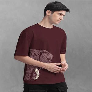 Camiseta Casual para Hombre 100% Algodón Transpirable, Peso de la Tela 230 Gramos, con Divertido Estampado de Dibujos Animados - Product Image 4