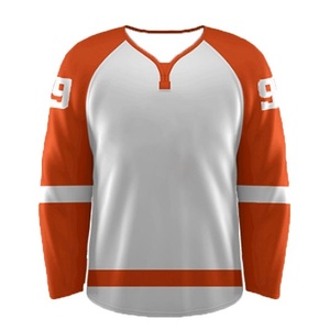 Superior New Plus Size Ice Hockey Jersey High Quality 100% <b>Polyester</b> Digital Print Customizable Design Quick Dry Mesh Free - Product Image 1