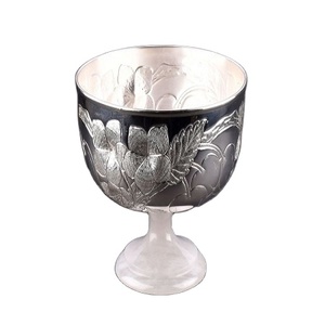 Cuenco con diseño de hojas blancas y negras para cocina, cuencos para servir con forma redonda, frutas secas, hechos a mano, para el hogar, Hotel, restaurante - Product Image 1