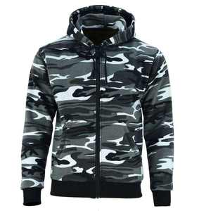 Unisex Fashion <b>Biker</b> Jacket Custom Made Zipper Crop <b>Hoodie</b> with Breathable % Cotton Waterproof Feature <b>for</b> Motorbike Riding - Product Image 4