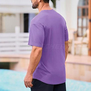 Camiseta Extra Grande para Hombre, Corte Moderno y Relajado, Estilo Urbano, Cómoda, Transpirable, de Algodón, Ropa Casual - Product Image 2