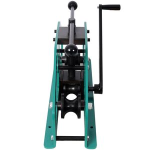 Curvatubi a rullo verde con 3 matrici, macchina curvatubi per tubi tondi, strumento essenziale per la curvatura dei tubi - Product Image 4