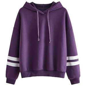 Sudaderas con Capucha Estampadas de Felpa Sólida, Casuales, 100% Algodón, para Mujer, Cálidas, con Forro Cálido, Material Transpirable, Casual - Product Image 5