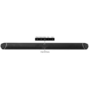 Système de barre de son Shockwafe Ultra 9.2 EARC 1300W avec caisson de basses actif et passif, système sans fil, télécommande - Product Image 2