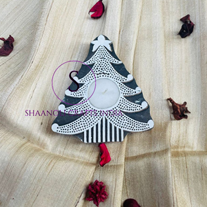 New arrival Christmas Tealight Candle Holder Handmade Wooden Hand Carved Candles for Christmas Party Decoration Return Gift - Product Image 6