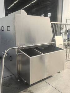 Nouveau nettoyeur haute pression commercial automatique <span class=keywords><strong>Euro</strong></span> Bin chariot à viande laveuse chariot à viande industriel Machine à laver - Product Image 5