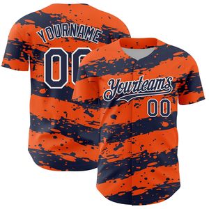 Maillot de baseball personnalisé pour adultes, impression par transfert thermique, respirant, 100% polyester, col rond, manches courtes, uniforme d'équipe unisexe - Product Image 3