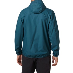 windbreak Fashion <b>Jacket</b> for Men Breathable Wholesale Custom Blue Color Hooded <b>Waterproof</b> Streetwear Windbreaker 2026 - Product Image 2