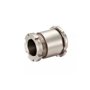 Conector de latón de grado marino a prueba de agua, con revestimiento de cromo, para cables sin armadura, accesorio industrial de alta resistencia - Product Image 1