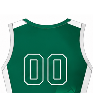 Maillot de football vert foncé sans manches, uniforme sportif, tenue d'entraînement d'équipe, vêtements personnalisés, vêtements de performance - Product Image 4