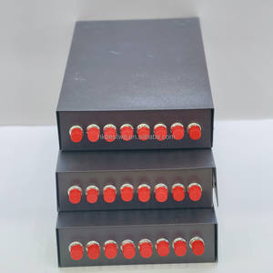 Boîtier de terminaison FTTH ODF 8 ports 8 fibres monomode FC/UPC duplex avec pigtail et montage mural mini - Product Image 4