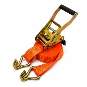 Correa de Amarre con Gancho Doble J de 50 mm OEM, 3000 kg, Cinta de Poliéster de Alta Resistencia con Logotipo Personalizado - Product Image 4