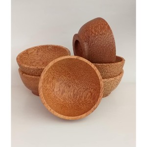 Bol en bois de coco de qualité supérieure, Vietnam, naturel, écologique, bol à salade, ustensiles de cuisine, fournisseur en gros, exportation - Product Image 2