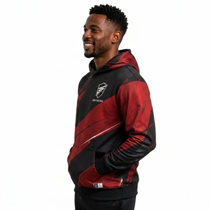 Sweats à capuche par sublimation pour hommes, fournisseur pakistanais, 450 g/m², streetwear, nouvelle mode, haute qualité - Product Image 4