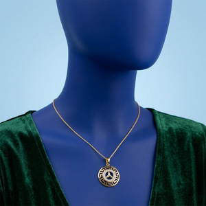 Luxury <b>Solid</b> 18k and 14 k <b>Gold</b> Diamond <b>Pendant</b> Certified Natural Diamonds Romantic Bridal Wedding Jewelry - Product Image 3