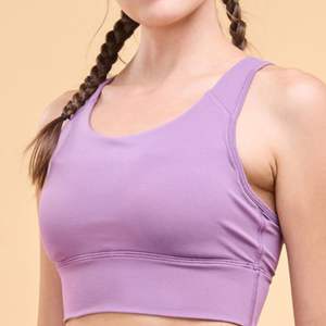 Sujetador deportivo para mujer al por mayor, de Spandex/Nylon, espalda cruzada, para yoga, sin costuras, transpirable, que absorbe la humedad, duradero, cómodo y ligero. - Product Image 2