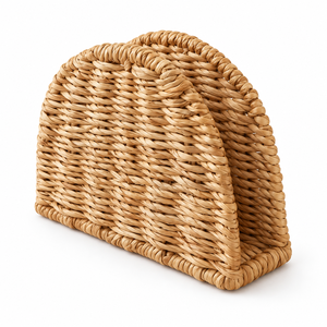 Paniers de rangement en jonc de mer tressé personnalisables et écologiques avec design arqué pour la table à manger et l'organisation de la cuisine – Vente en gros - Product Image 4