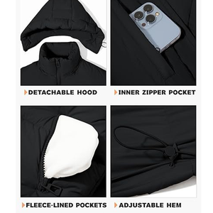 High Quality WOMENPuffer <b>Jacket</b> Water Down <b>Jacket</b> Bulk Supplier - Product Image 4