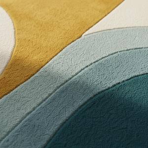 Modern Sculpted Wave Plush Area Rug Neutral Beige <b>Carpet</b> <b>for</b> Living Room Bedroom Dining Room Contemporary Scandinavian Teppich - Product Image 3