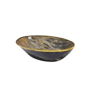 Unique Eco-Friendly Classic Buffalo Horn <b>Dinnerware</b> Bowl for Salad Use Full Natural Horn Crafted by CRESCENT CRAFTS - Product Image 4