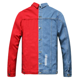 New Stylish <b>Denim</b> Jean <b>Jacket</b> Casual Wear Wholesale Male Top Quality Cotton Jeans <b>Jacket</b> <b>Custom</b> <b>Denim</b> Men's <b>Jackets</b> - Product Image 1