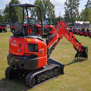 Mini-excavatrice Kubota KX033 4, 2 tonnes, 3,5 tonnes, petite pelle avec composants de pompe moteur essentiels, machine à performance fiable - Product Image 3