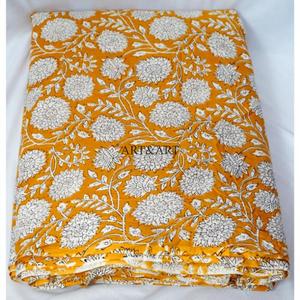 Tissu en coton léger et écologique à imprimé floral, tissé à la main en Inde, multicolore, pour sacs et chemises - Product Image 3