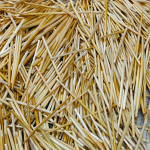 Premium Eco-Friendly Natural Rye Straw for Marquetry 50-Piece Handful <b>Pack</b> Handmade Craft Raw Material for Furniture Decoration - Product Image 1
